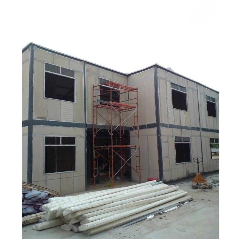 2階建ての鋼鉄構造 現代の経済住宅用軽鋼ビラに適した