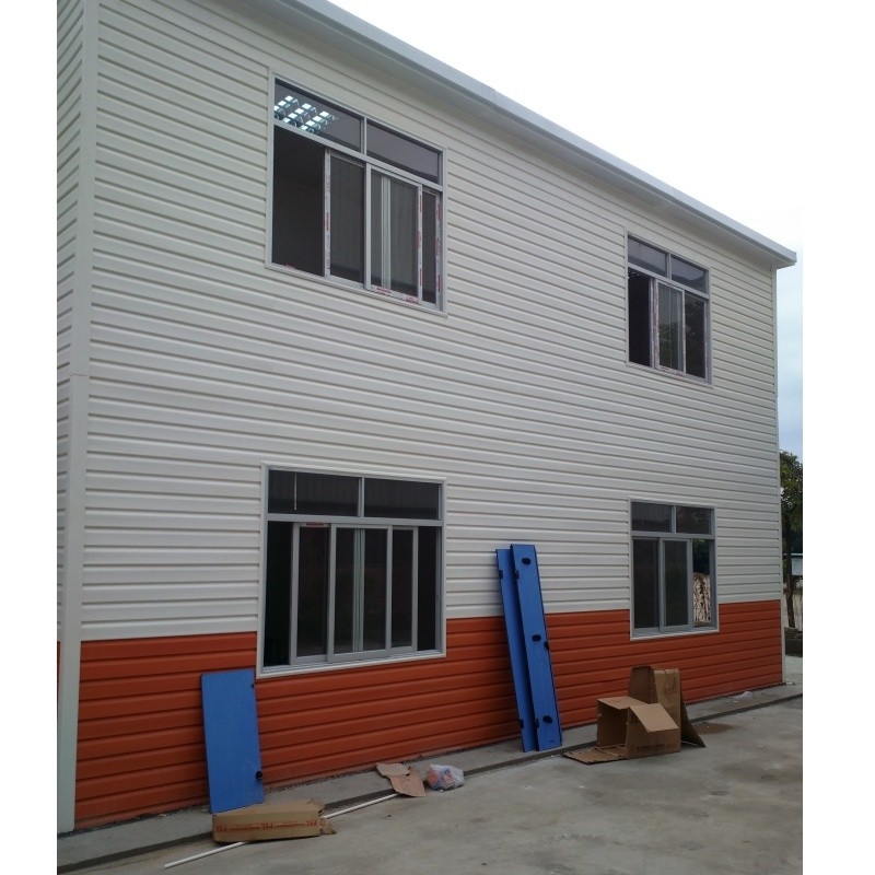 2階建ての鋼鉄構造 現代の経済住宅用軽鋼ビラに適した
