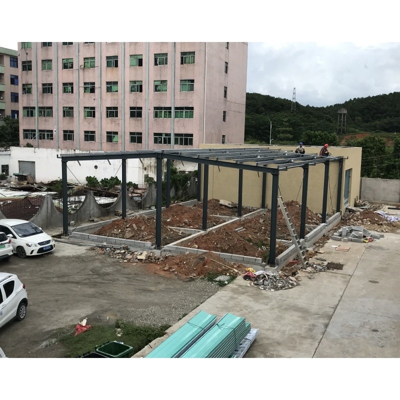 中国 製造 鋼鉄構造 倉庫用 建材 金属倉庫 建材 3 証拠倉庫