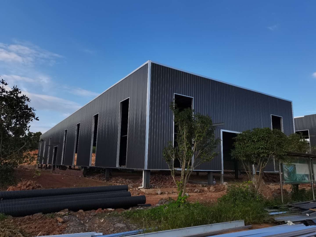 熱浸し電熱製製製製鋼構造 金属材料 倉庫 工房用建物