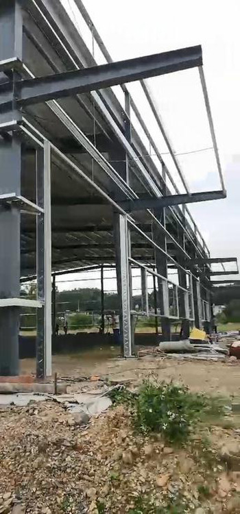 新型プリファブリックビル 鋼筋構造 建設 プリファブリック工場