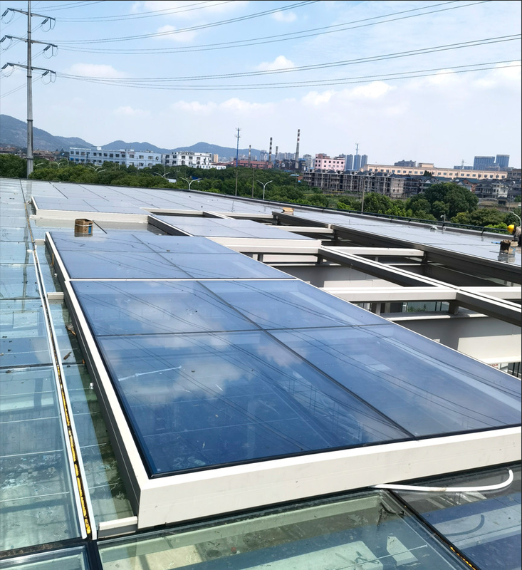 病院 レストラン ホテル ハウスのテラス屋根